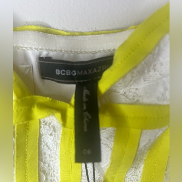 NEW BCBGMAXAZRIA KELLYN STRAPPING DETAILED STRAPLESS DRESS IRG61B14/M643A SIZE 6 - Picture 8 of 10